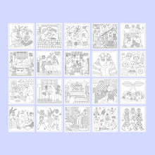 Load image into Gallery viewer, GIRLHOOD COLOURING BOOK