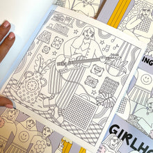 Load image into Gallery viewer, GIRLHOOD COLOURING BOOK