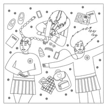 Load image into Gallery viewer, GIRLHOOD COLOURING BOOK