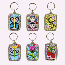 Load image into Gallery viewer, CHARM KEYRINGS