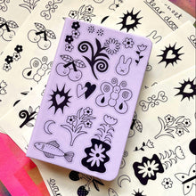 Load image into Gallery viewer, CLEAR DOODLE STICKER SHEET

