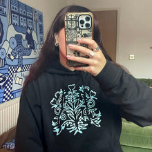 Load image into Gallery viewer, WOBBLY FLORAL HOODIE

