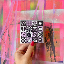 Load image into Gallery viewer, CHECKERED STICKER
