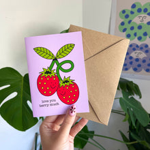 Load image into Gallery viewer, LOVE YOU BERRY MUCH CARD
