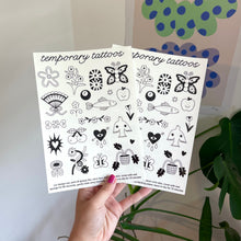 Load image into Gallery viewer, TEMPORARY TATTOO SHEET
