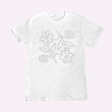 Load image into Gallery viewer, WOBBLY FLORAL T-SHIRT
