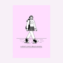 Load image into Gallery viewer, A SHORT COMIC ABOUT ANXIETY ZINE
