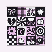 Load image into Gallery viewer, CHECKERED STICKER
