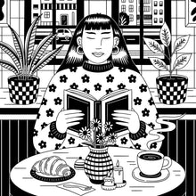 Load image into Gallery viewer, COFFEE SHOP PRINT (A4)
