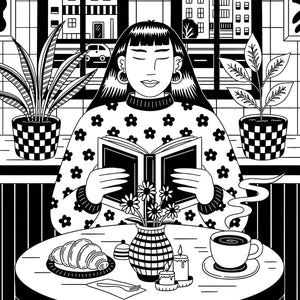 COFFEE SHOP PRINT (A4)