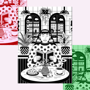 COFFEE SHOP PRINT (A4)
