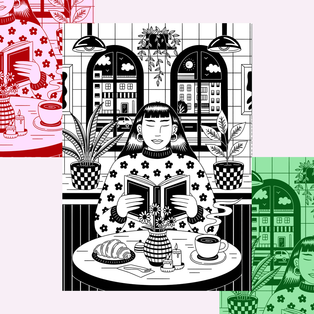 COFFEE SHOP PRINT (A4)