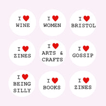 Load image into Gallery viewer, I <3 BADGES
