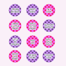 Load image into Gallery viewer, POLKA DOT BADGES
