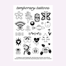 Load image into Gallery viewer, TEMPORARY TATTOO SHEET

